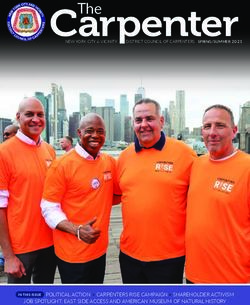 Carpenter - POLITICAL ACTION CARPENTERS RISE CAMPAIGN SHAREHOLDER ACTIVISM - NYCDCC