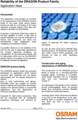 Reliability of the DRAGON Product Family