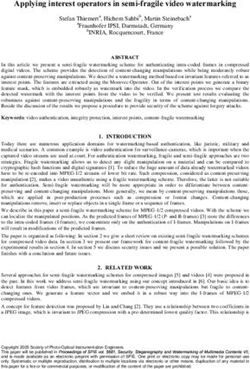 $SSO LQJ LQWHUHVW RSHUDWRUV LQ VHPL IUDJLOH YLGHR ZDWHUPDUNLQJ