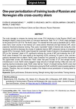 One-year periodization of training loads of Russian and Norwegian elite cross-country skiers