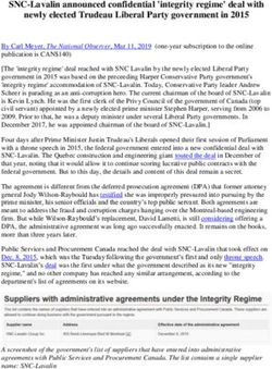 SNC-Lavalin announced confidential 'integrity regime' deal with newly elected Trudeau Liberal Party government in 2015 - Roger Annis