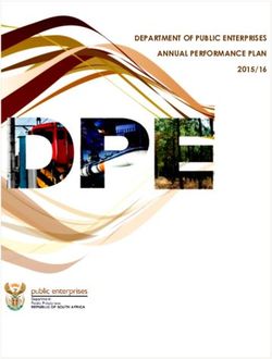 DEPARTMENT OF PUBLIC ENTERPRISES ANNUAL PERFORMANCE PLAN 2015/16