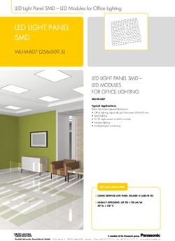 LED LIGHT PANEL SMD - Vossloh-Schwabe