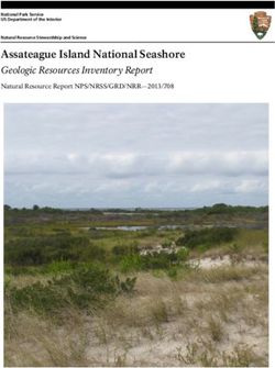 Assateague Island National Seashore - Geologic Resources Inventory Report Natural Resource Report NPS/NRSS/GRD/NRR-2013/708