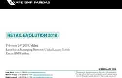 RETAIL EVOLUTION 2018 - February 20th 2018, Milan - Altagamma