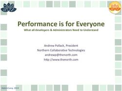 Performance is for Everyone - Andrew Pollack, President Northern Collaborative Technologies