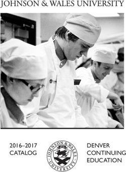 DENVER CONTINUING EDUCATION - 2016-2017 CATALOG - Johnson ...