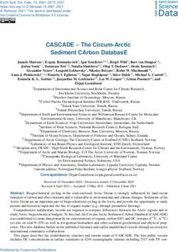 CASCADE - The Circum-Arctic Sediment CArbon DatabasE - ESSD
