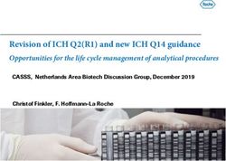 Revision Of ICH Q2(R1) And New ICH Q14 Guidance - Opportunities For The ...