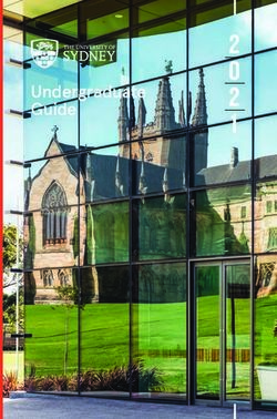 Undergraduate Guide - The University of Sydney