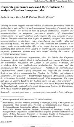 Corporate governance codes and their contents: An analysis of Eastern European codes