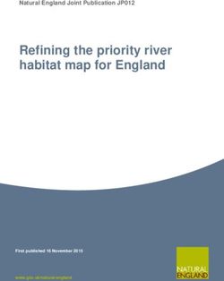 Refining the priority river habitat map for England - Natural England Joint Publication JP012 - Natural ...