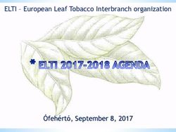 ELTI - European Leaf Tobacco Interbranch