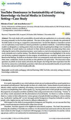 YouTube Dominance in Sustainability of Gaining Knowledge via Social Media in University Setting-Case Study