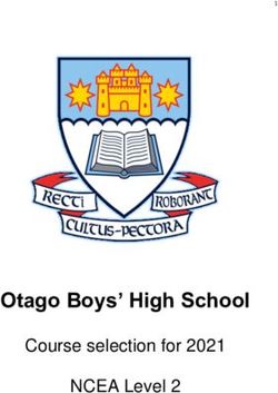Otago Boys' High School - Course selection for 2021 NCEA Level 2 - Otago Boys' High ...