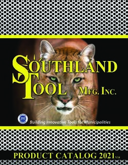 PRODUCT CATALOG 2021V14 - Southland Tool
