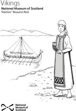 Vikings National Museum of Scotland - Teachers' Resource Pack