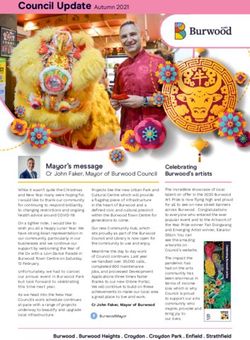 Council Update Autumn 2021 - Mayor's message