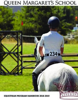 EQUESTRIAN PROGRAM HANDBOOK 2018-2019 - Queen Margaret's School