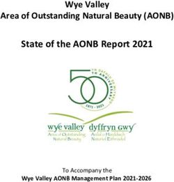 State of the AONB Report 2021 - Wye Valley Area of Outstanding Natural Beauty (AONB)