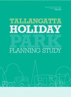 PLANNING STUDY - Towong Shire