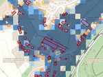 Application of an optimization system to manage the risks of flash floods