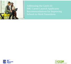 Addressing the Catch 22: RBC Career Launch Applicants Recommendations for Improving School-to-Work Transitions
