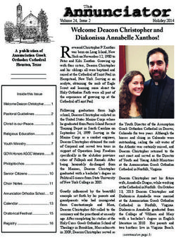 Welcome Deacon Christopher and Diakonissa Annabelle Xanthos!