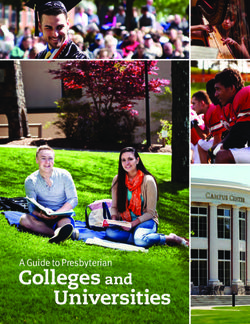 Colleges and Universities