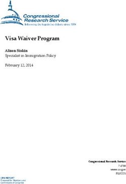 Visa Waiver Program Alison Siskin Specialist in Immigration Policy - February 12, 2014