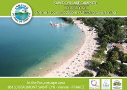 SAINT-CYR LAKE CAMPSITE - Open-air accommodations - Camping Caravanning - In the Futuroscope area 86130 BEAUMONT SAINT-CYR - Vienne - FRANCE ...
