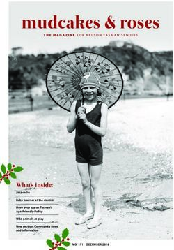 Mudcakes & roses - Tasman District Council