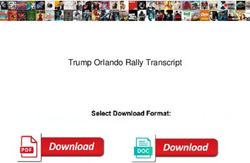 Trump Orlando Rally Transcript - Direct Coil