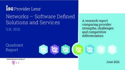 Networks - Software Defined Solutions and Services - U.K. 2021 Quadrant Report