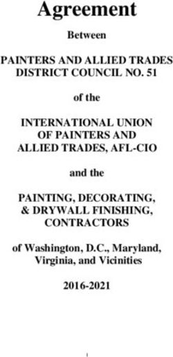 Agreement - US Department of Labor