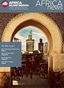 In this issue: Doors and Opportunities Open - Africa Inland Mission