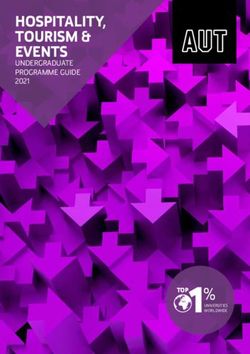 HOSPITALITY, TOURISM & EVENTS - 1%TOP - AUT