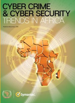 CYBER CRIME & CYBER SECURITY - TRENDS IN AFRICA Published November, 2016 - The Hague ...