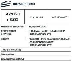 AVVISO n.8293 - Borsa Italiana