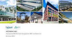 ASCENDAS REIT Maybank-REITAS-SGX Singapore REIT conference 25 May 2021