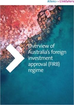 Overview of Australia's foreign investment approval (FIRB) regime - Allens