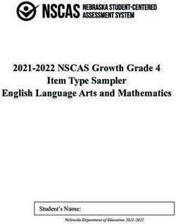 2021-2022 NSCAS Growth Grade 4 Item Type Sampler English Language Arts ...