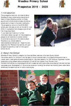 Woodlea Primary School Prospectus 2019 2020 - Burnhope ...