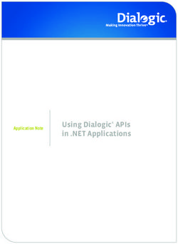 Using Dialogic APIs in .NET Applications - Application Note