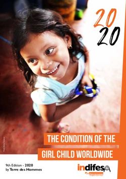 20 20 The Condition of the Girl Child worldwide - ReliefWeb