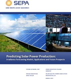 Predicting Solar Power Production: Irradiance Forecasting Models, Applications and Future Prospects