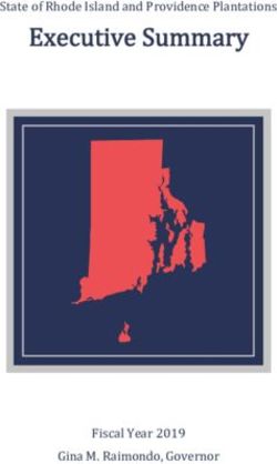 State of Rhode Island and Providence Plantations - Gina M. Raimondo, Governor