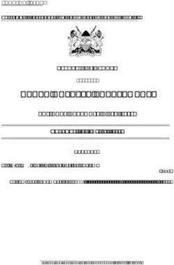 KENYA GAZETTE SUPPLEMENT - REPUBLIC OF KENYA - Parliament of ...