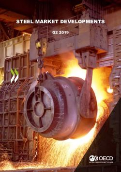 STEEL MARKET DEVELOPMENTS - Q2 2019 - OECD.org