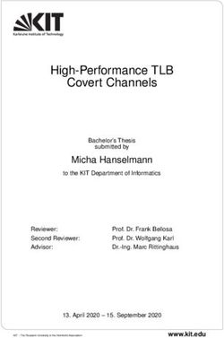 High-Performance TLB Covert Channels - Operating ...
